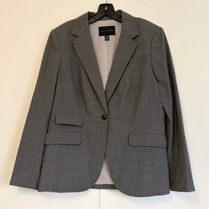 Banana Republic Women's Grey Wool Blazer 12